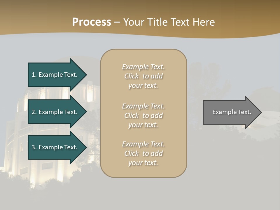 Astronomy Building Observatory PowerPoint Template