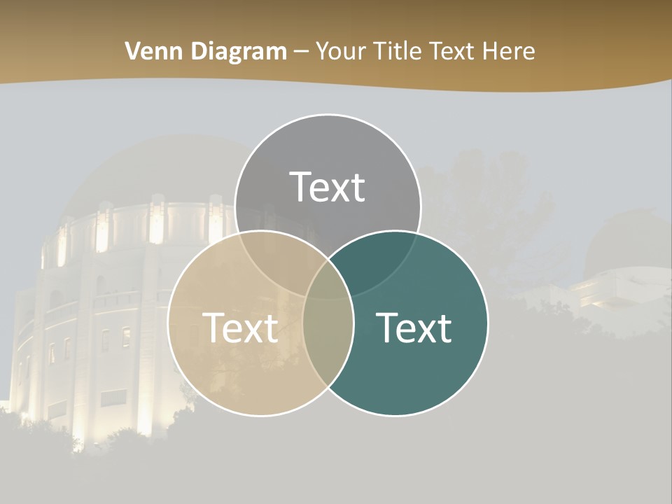 Astronomy Building Observatory PowerPoint Template