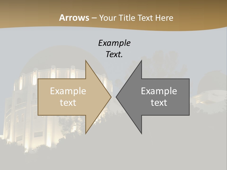 Astronomy Building Observatory PowerPoint Template