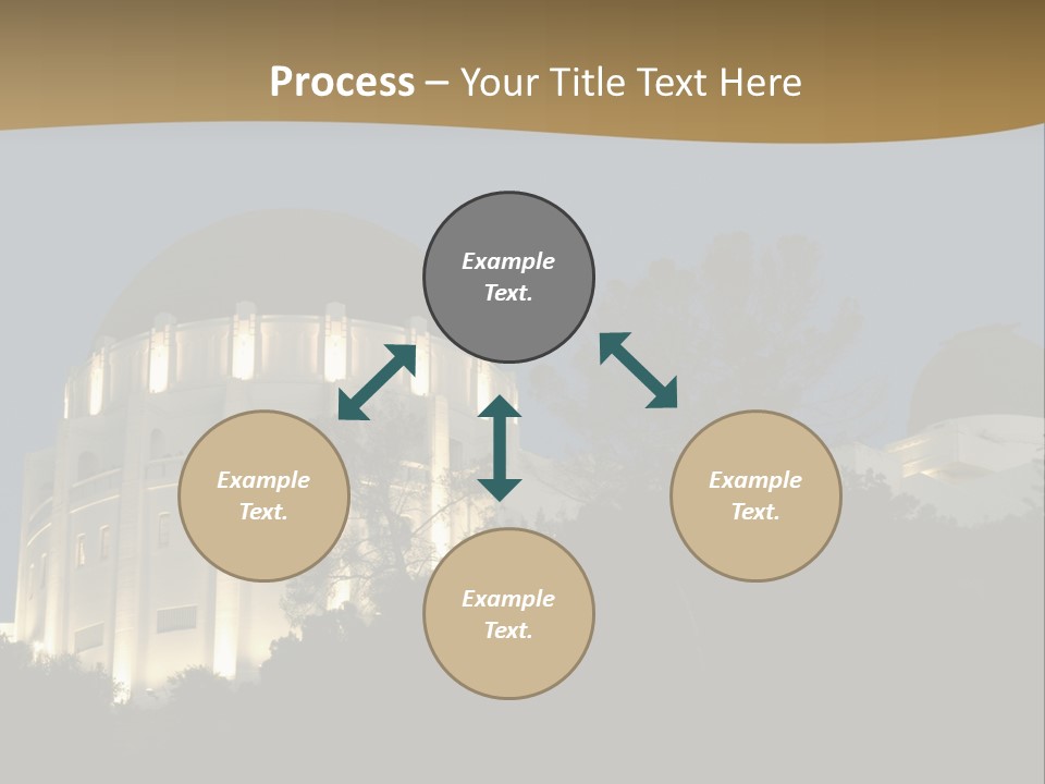 Astronomy Building Observatory PowerPoint Template