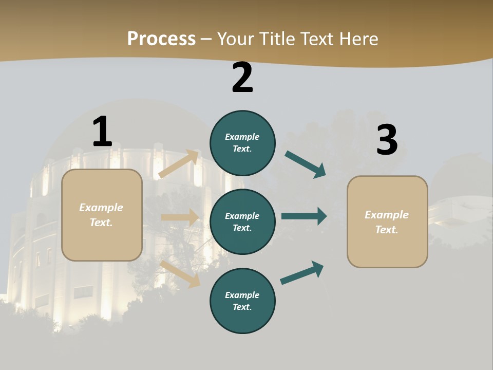 Astronomy Building Observatory PowerPoint Template