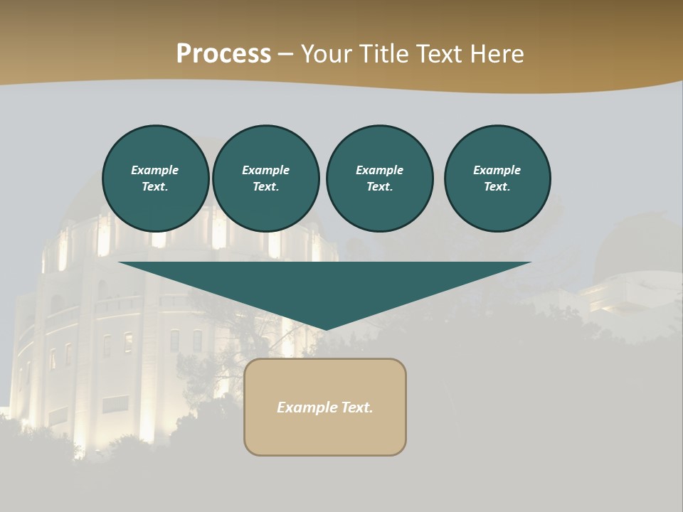 Astronomy Building Observatory PowerPoint Template