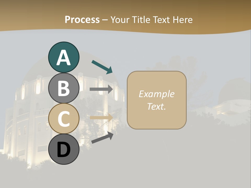 Astronomy Building Observatory PowerPoint Template