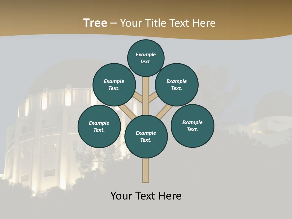 Astronomy Building Observatory PowerPoint Template