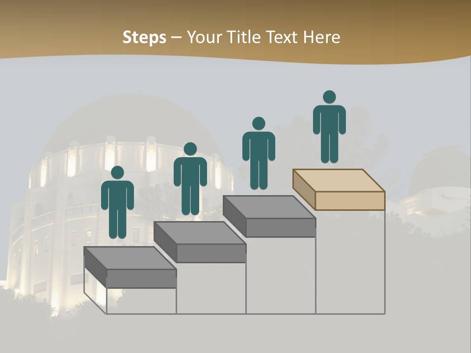 Astronomy Building Observatory PowerPoint Template