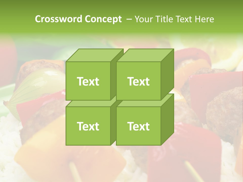 Cook Broiled Barbecue PowerPoint Template