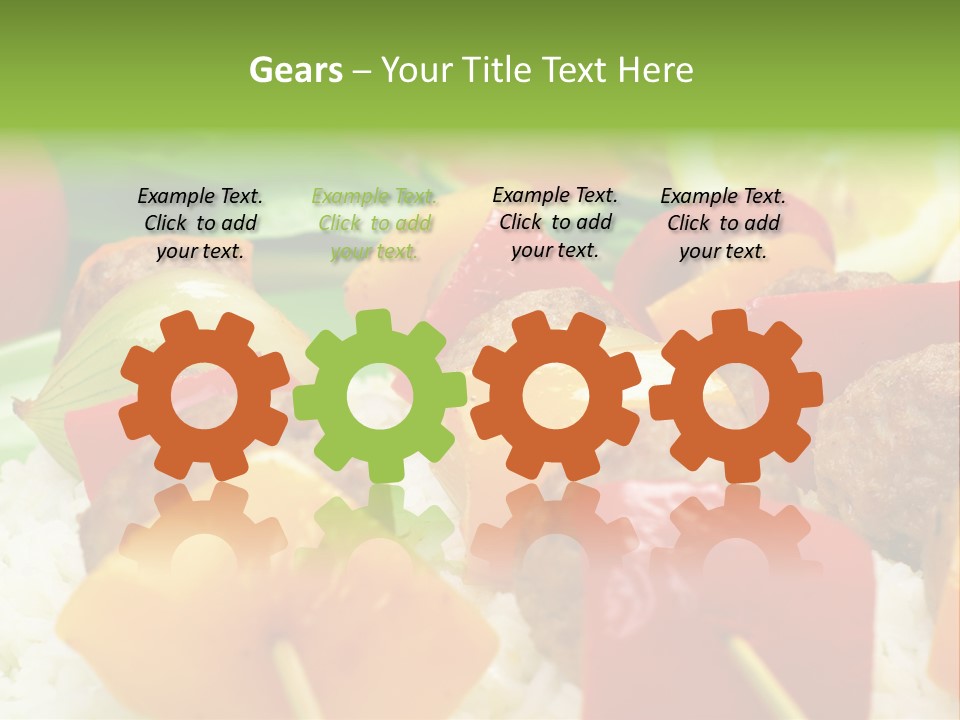 Cook Broiled Barbecue PowerPoint Template