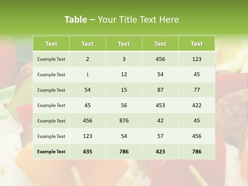 Cook Broiled Barbecue PowerPoint Template