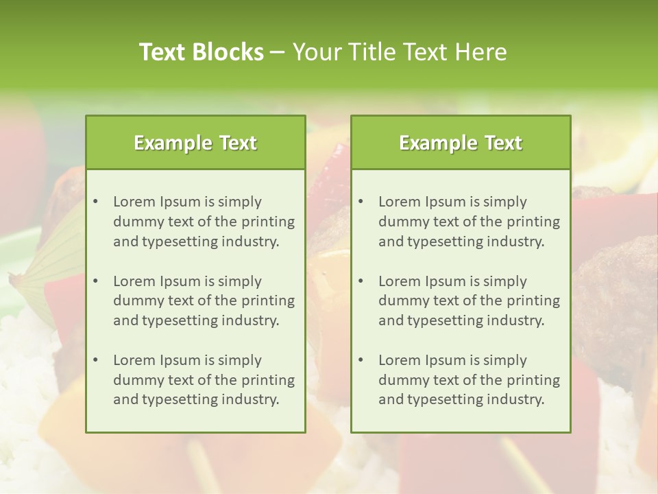 Cook Broiled Barbecue PowerPoint Template