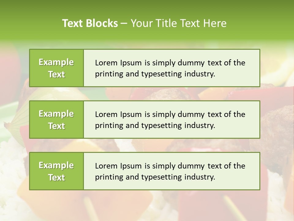 Cook Broiled Barbecue PowerPoint Template