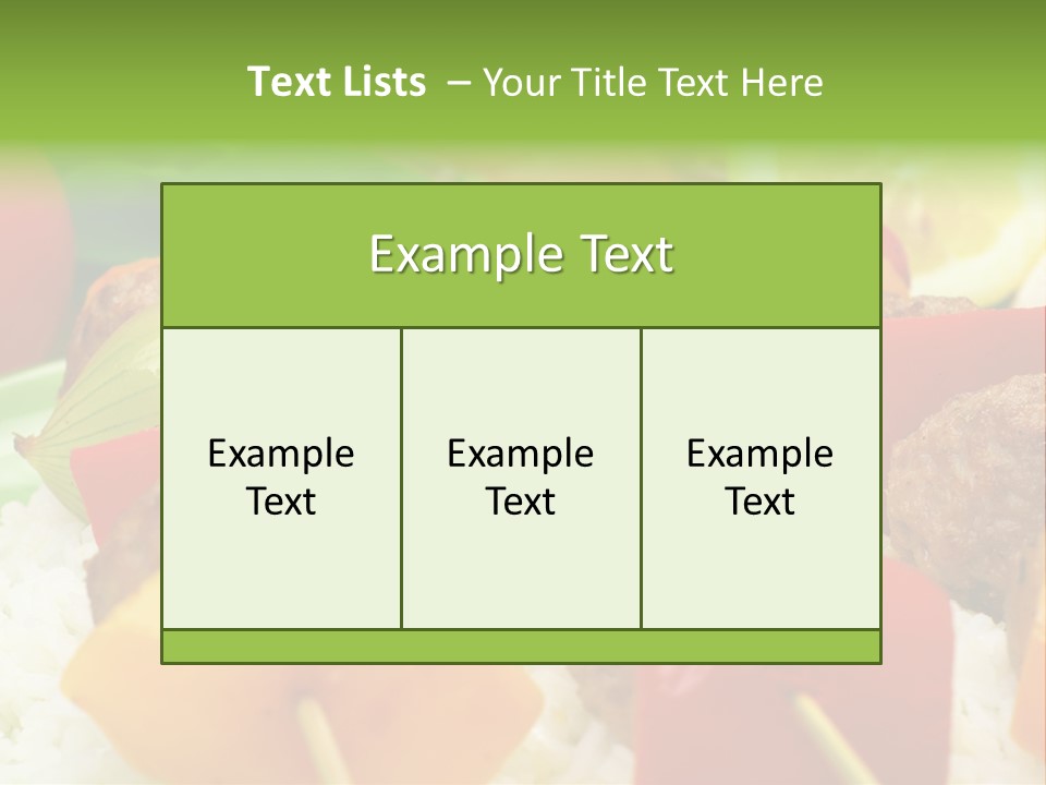 Cook Broiled Barbecue PowerPoint Template