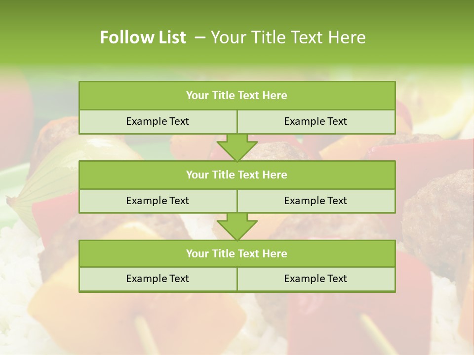 Cook Broiled Barbecue PowerPoint Template