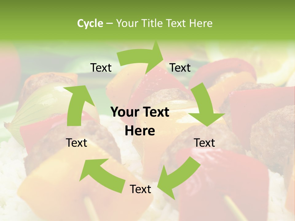 Cook Broiled Barbecue PowerPoint Template