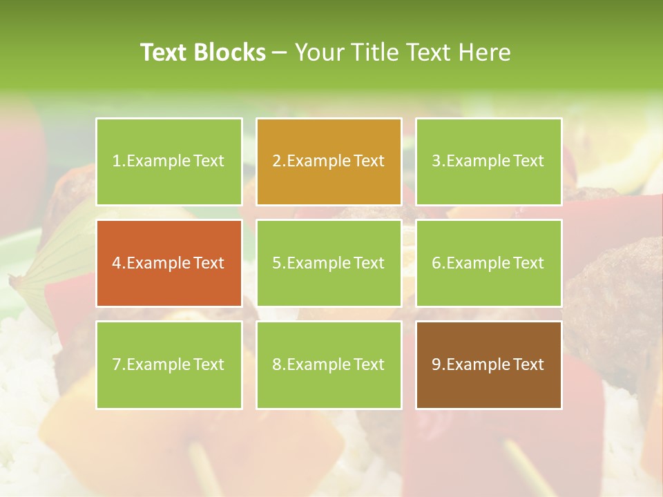 Cook Broiled Barbecue PowerPoint Template