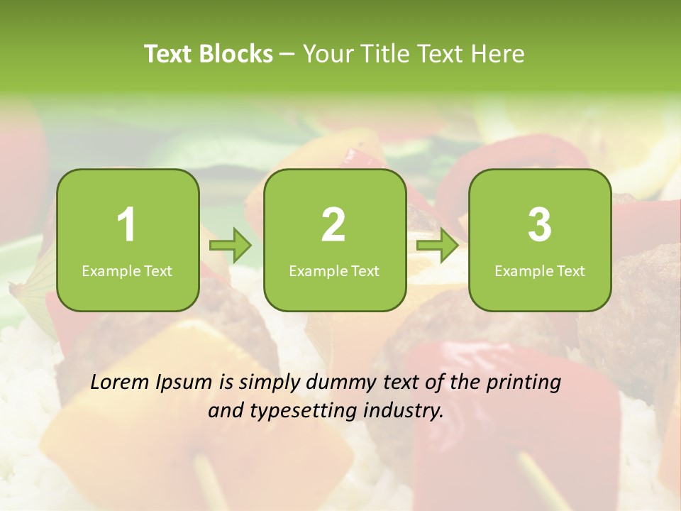 Cook Broiled Barbecue PowerPoint Template