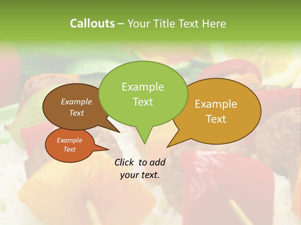 Cook Broiled Barbecue PowerPoint Template