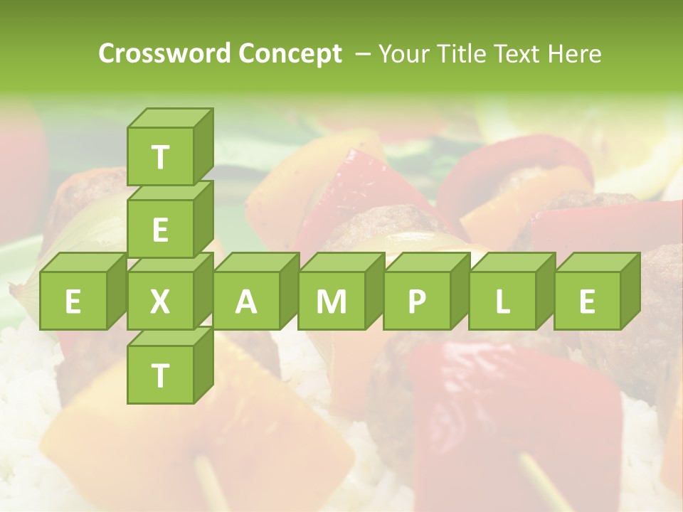 Cook Broiled Barbecue PowerPoint Template