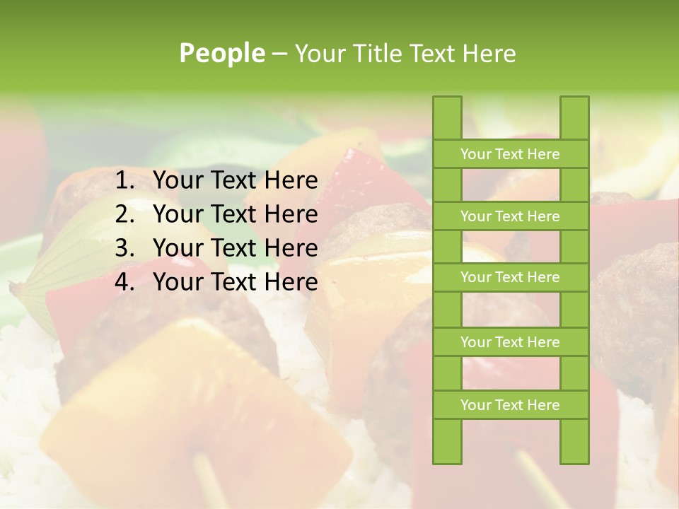 Cook Broiled Barbecue PowerPoint Template