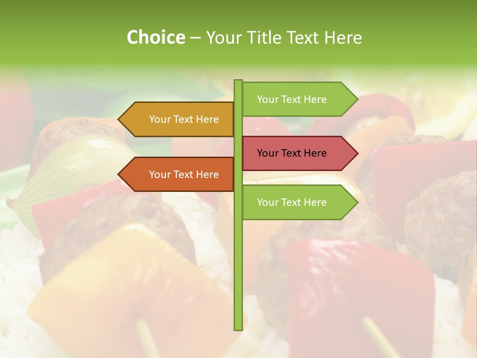 Cook Broiled Barbecue PowerPoint Template