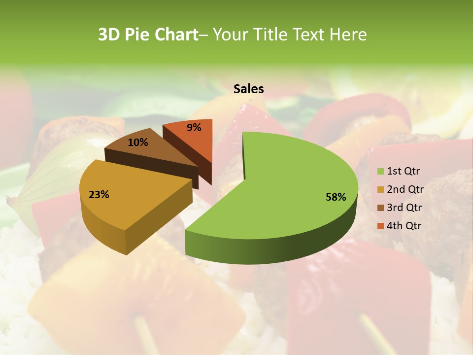 Cook Broiled Barbecue PowerPoint Template