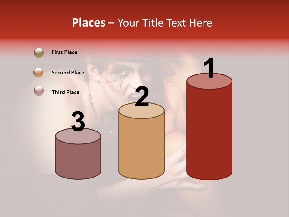 Sacrifice Beast Horn PowerPoint Template