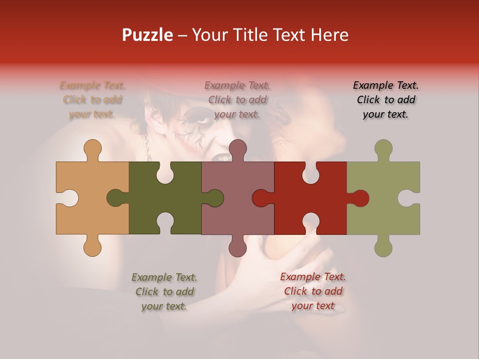 Sacrifice Beast Horn PowerPoint Template