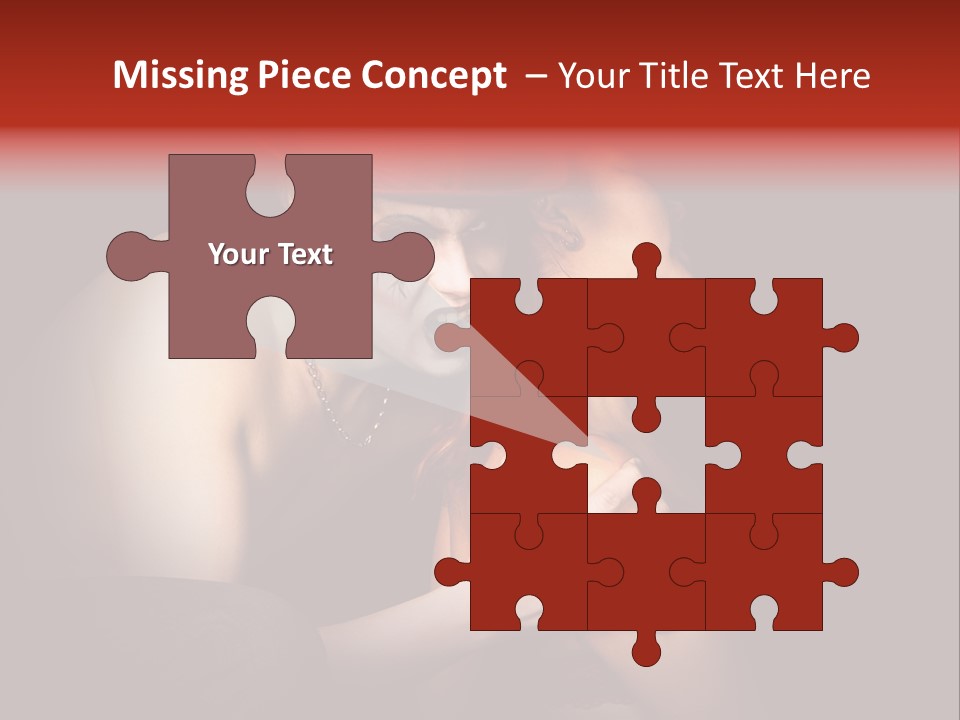 Sacrifice Beast Horn PowerPoint Template