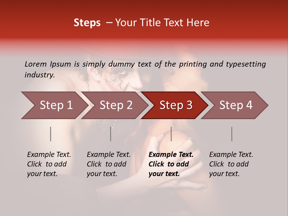 Sacrifice Beast Horn PowerPoint Template