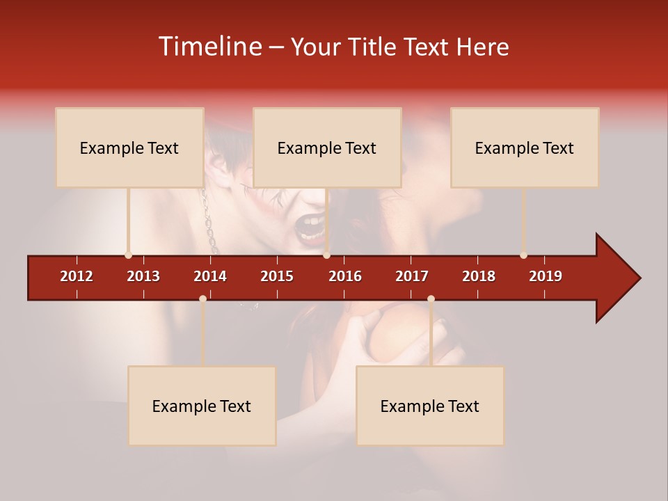 Sacrifice Beast Horn PowerPoint Template