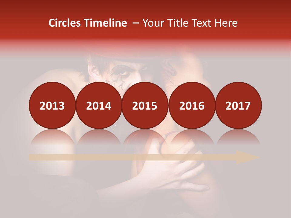 Sacrifice Beast Horn PowerPoint Template