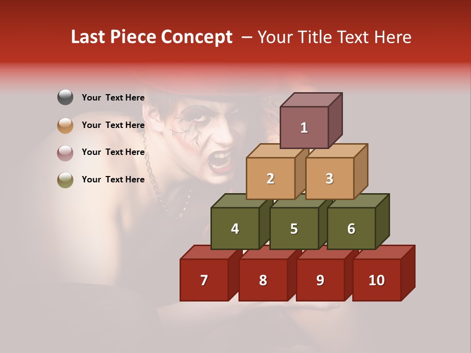 Sacrifice Beast Horn PowerPoint Template