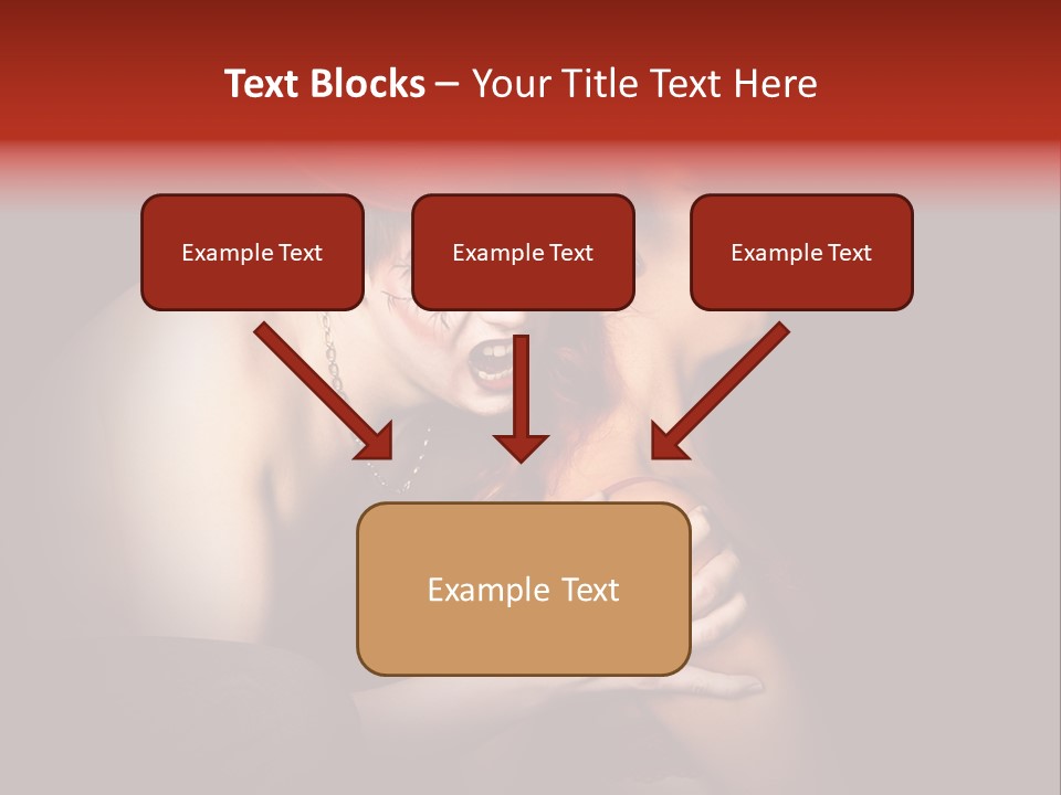 Sacrifice Beast Horn PowerPoint Template