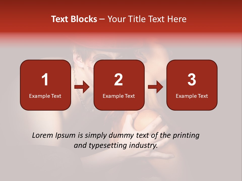 Sacrifice Beast Horn PowerPoint Template