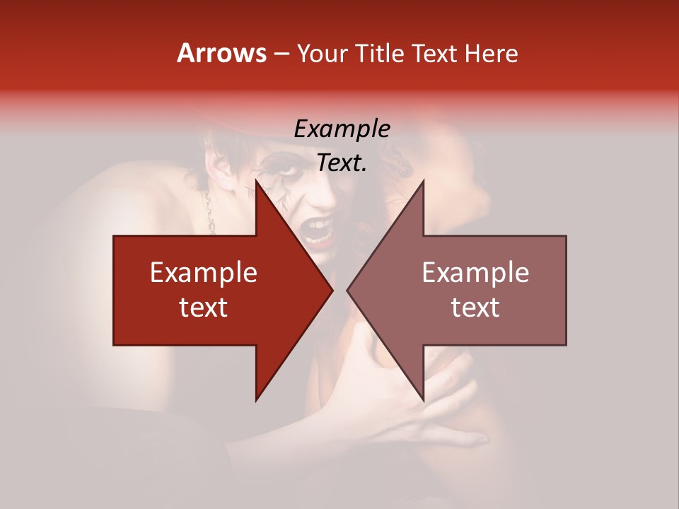 Sacrifice Beast Horn PowerPoint Template