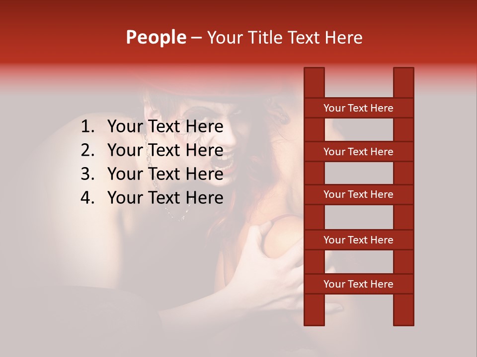 Sacrifice Beast Horn PowerPoint Template