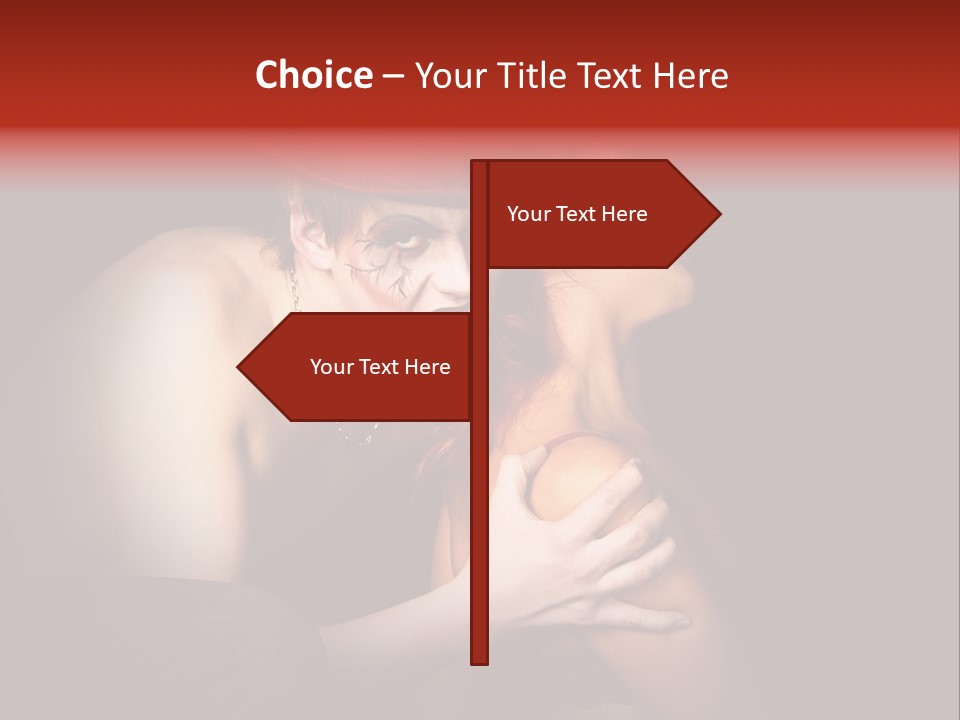 Sacrifice Beast Horn PowerPoint Template