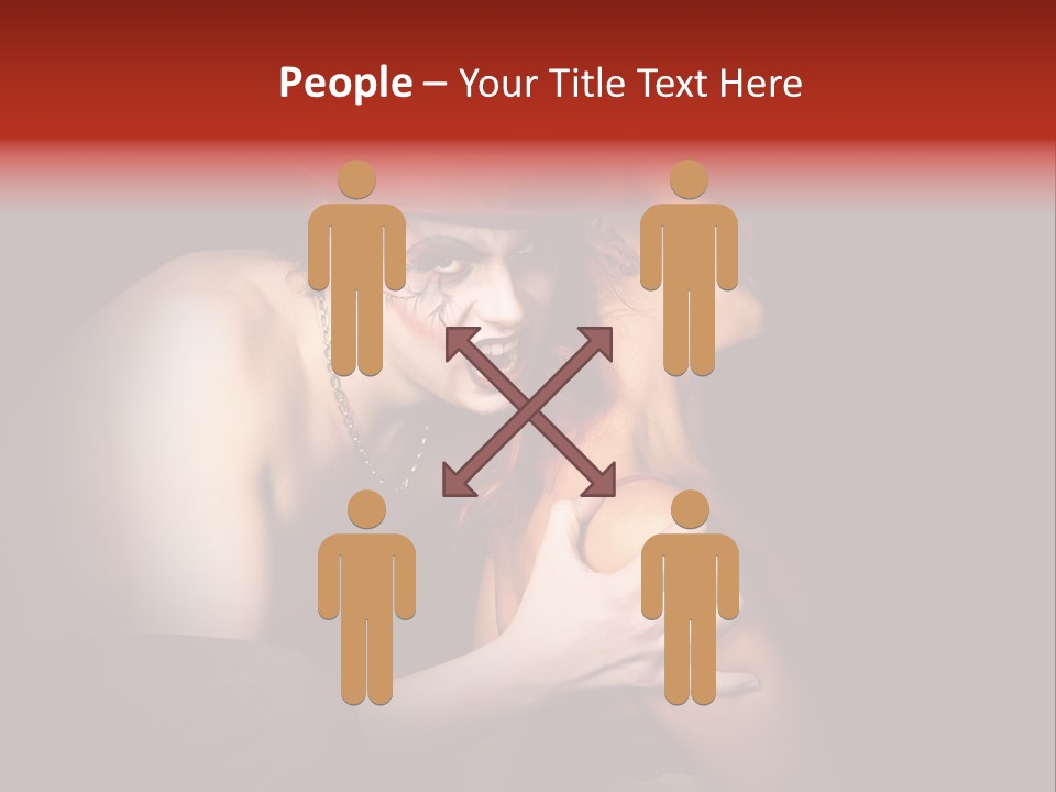 Sacrifice Beast Horn PowerPoint Template