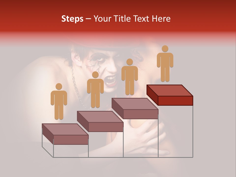 Sacrifice Beast Horn PowerPoint Template