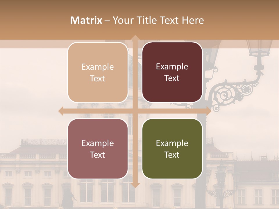 Baroque Tourist Attraction Berlin PowerPoint Template