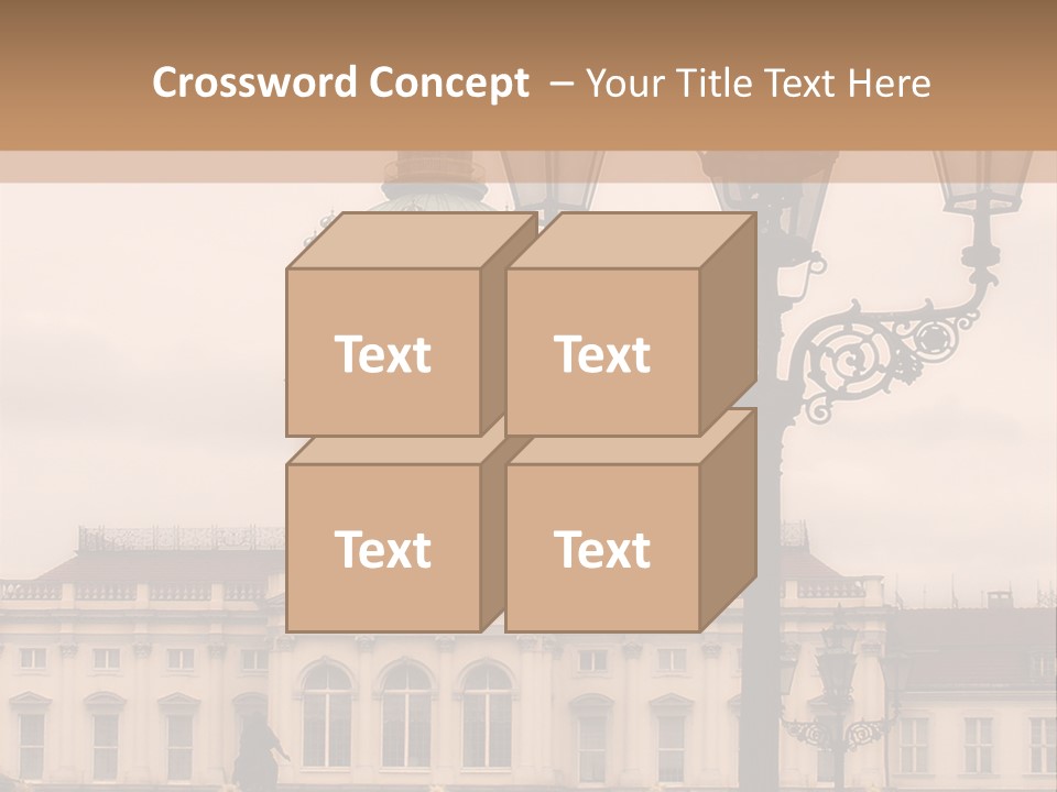 Baroque Tourist Attraction Berlin PowerPoint Template