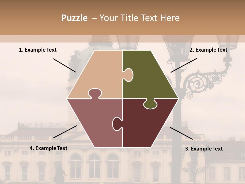 Baroque Tourist Attraction Berlin PowerPoint Template