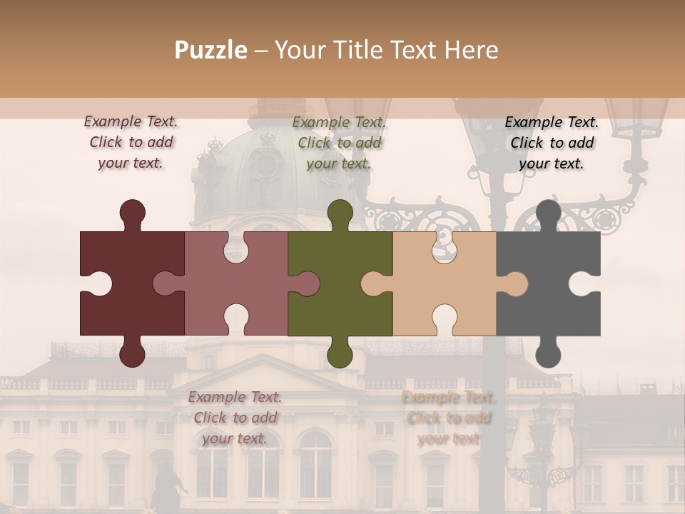 Baroque Tourist Attraction Berlin PowerPoint Template