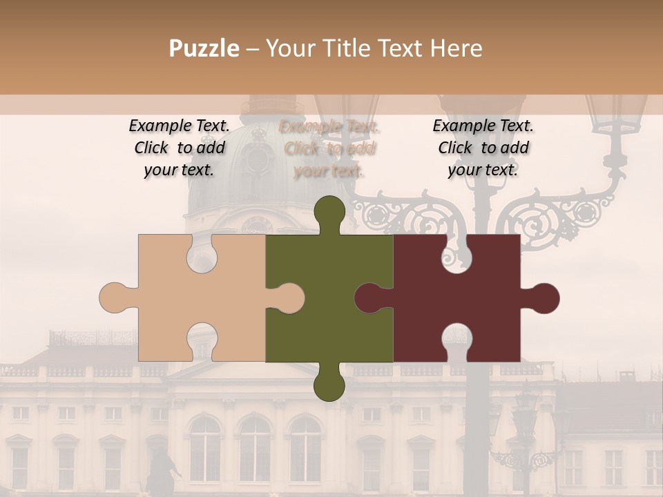Baroque Tourist Attraction Berlin PowerPoint Template