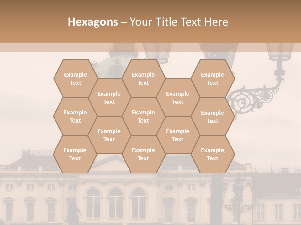 Baroque Tourist Attraction Berlin PowerPoint Template