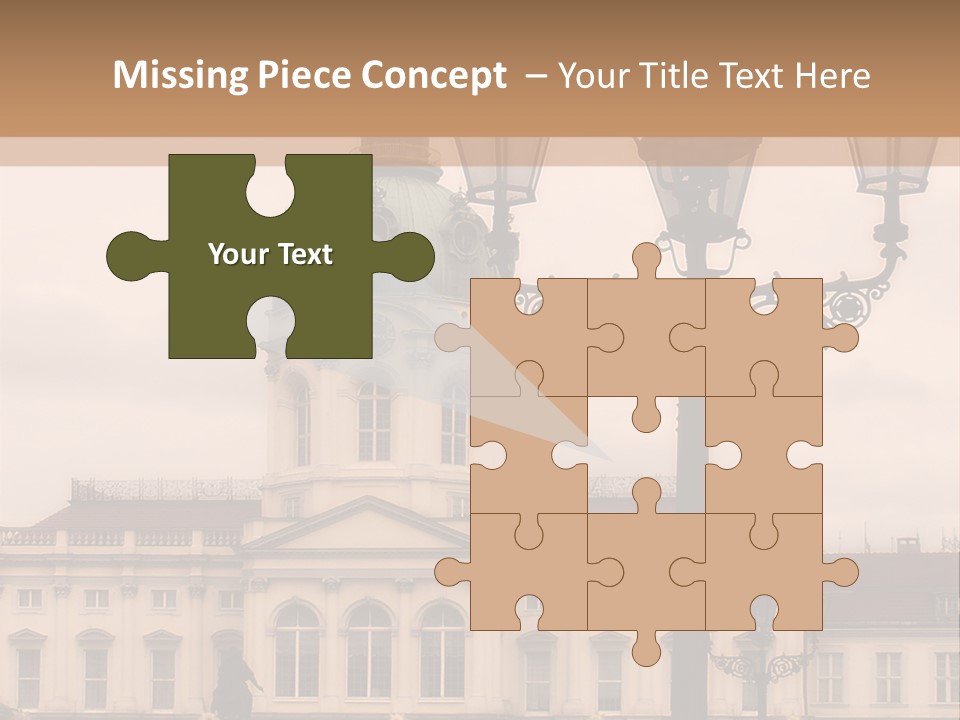 Baroque Tourist Attraction Berlin PowerPoint Template