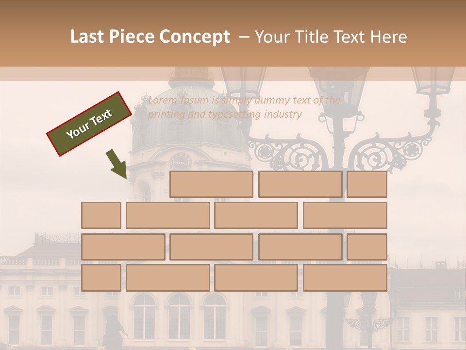 Baroque Tourist Attraction Berlin PowerPoint Template