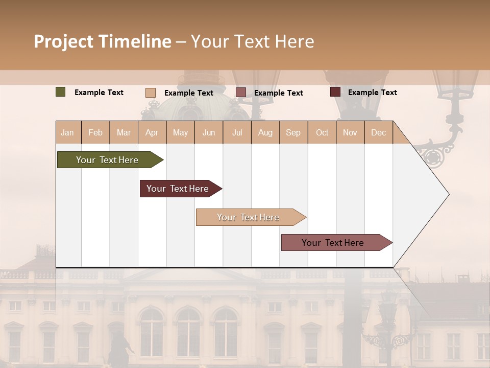 Baroque Tourist Attraction Berlin PowerPoint Template