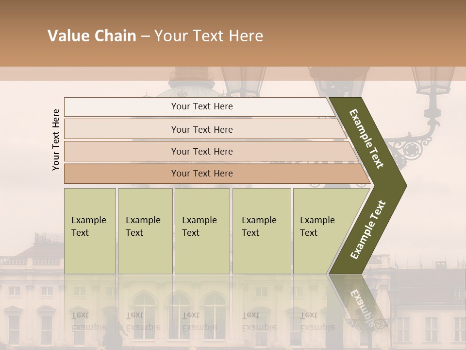 Baroque Tourist Attraction Berlin PowerPoint Template