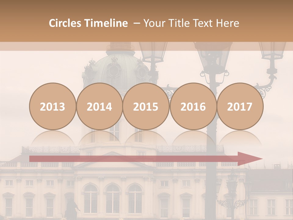 Baroque Tourist Attraction Berlin PowerPoint Template