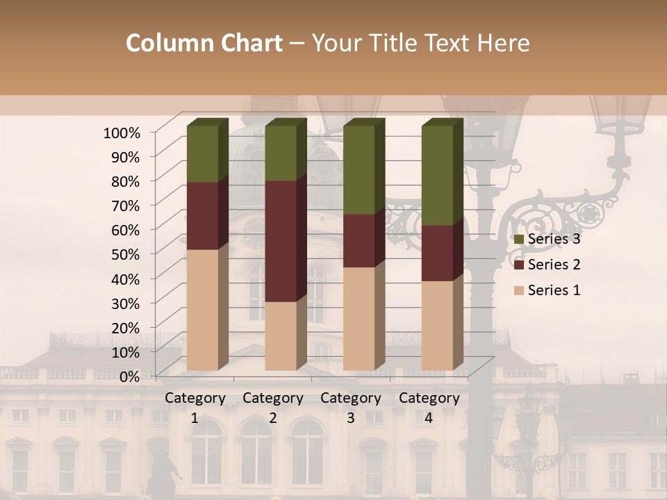 Baroque Tourist Attraction Berlin PowerPoint Template